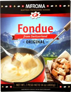 Quantas calorias em 1 Oz Fondue?