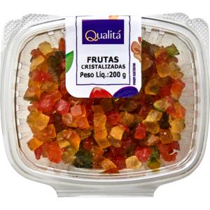 Quantas calorias em 1 Oz Frutas Cristalizadas?