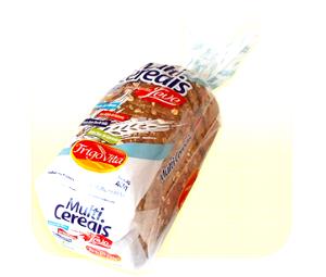 Quantas calorias em 1 Oz Pão Multi-Cereais?