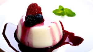 Quantas calorias em 1 Oz Panna Cotta?