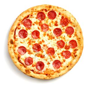 Quantas calorias em 1 Oz Pizza de Pepperoni (36 cm)?