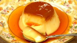 Quantas calorias em 1 Oz Pudim Flan de Caramelo (Mistura Seca)?