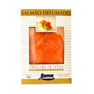 Quantas calorias em 1 Oz, Sem Espinhas Salmão Defumado?