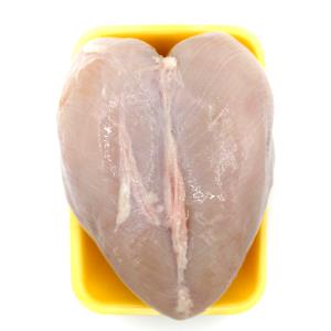 Quantas calorias em 1 Oz, Sem Ossos, Cozido, Sem Pele Peito de Frango (Pele Não Consumida)?