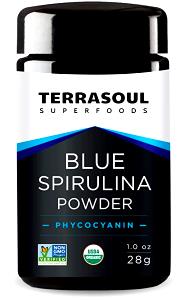 Quantas calorias em 1 Oz Spirulina?