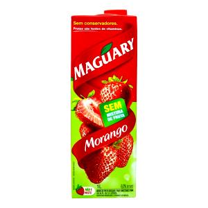 Quantas calorias em 1 Oz Suco de Morango?