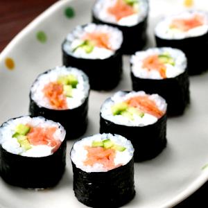 Quantas calorias em 1 Oz Sushi Filadélfia?