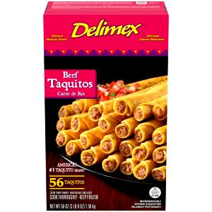 Quantas calorias em 1 Oz Taquitos com Carne?