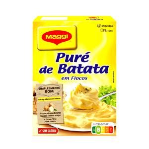 Quantas calorias em 1 pacote (120 g) Purê de Batata?