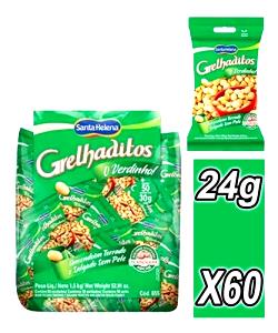 Quantas calorias em 1 pacote (15 g) Amendoim Brasil (15g)?