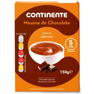 Quantas calorias em 1 Pacote (150,0 G) Mousse de chocolate?