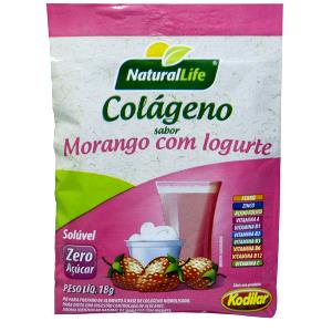 Quantas calorias em 1 pacote (18 g) Colageno?