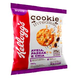 Quantas calorias em 1 pacote (2 unidades) (20 g) Cookies Integrais Aveia com Passas (20g)?