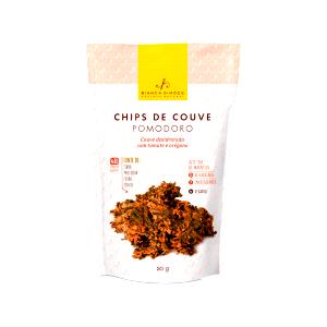 Quantas calorias em 1 pacote (20 g) Chips de Couve Pomodoro?