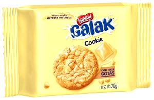Quantas calorias em 1 pacote (20 g) Galak Cookie?