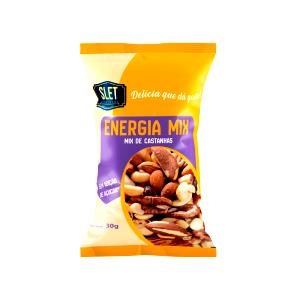 Quantas calorias em 1 pacote (20 g) Nuts Mix Castanhas & Frutas?