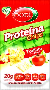 Quantas calorias em 1 pacote (20 g) Proteína Chips?