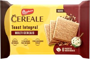 Quantas calorias em 1 pacote (21,3 g) Cereale Toast Integral Multi Cereais?