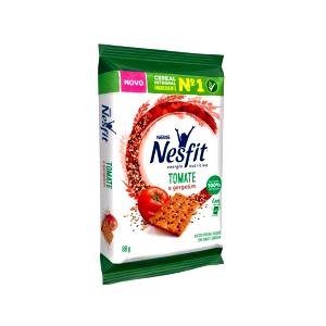 Quantas calorias em 1 pacote (22 g) Nesfit Tomate e Gergelim?