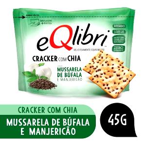 Quantas calorias em 1 pacote (23 g) Cracker Mussarela de Bufala com Manjericao?