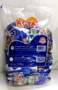 Quantas calorias em 1 pacote (25 g) Amendoim?