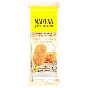 Quantas calorias em 1 pacote (25 g) Biscoito Integral Leite e Cereais?