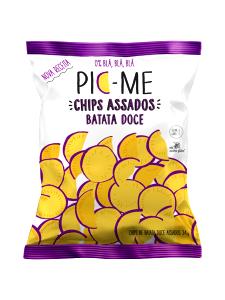 Quantas calorias em 1 pacote (25 g) Chips de Batatas-Doces?