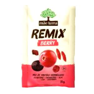 Quantas calorias em 1 pacote (25 g) Remix Berry (Pacote)?