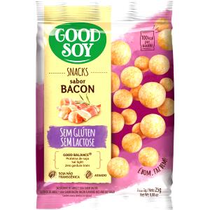 Quantas calorias em 1 pacote (25 g) Snack Doce de Soja Chocolate?