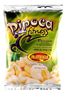 Quantas calorias em 1 pacote (28,5 g) Pipoca de Milho Fitness?