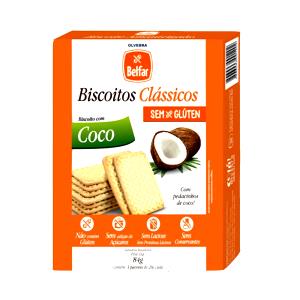 Quantas calorias em 1 pacote (28 g) Biscoito com Coco?