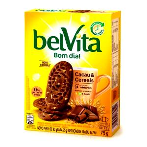 Quantas calorias em 1 pacote (3 unidades) (25 g) Biscoito Integral?