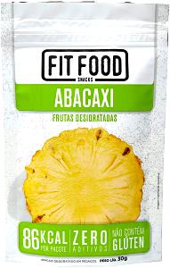 Quantas calorias em 1 pacote (30 g) Abacaxi Desidratado?