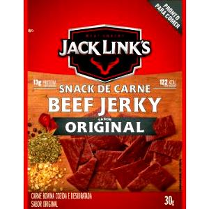 Quantas calorias em 1 pacote (30 g) Beef Jerky?