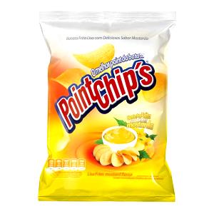 Quantas calorias em 1 pacote (30 g) Chips Mostarda?