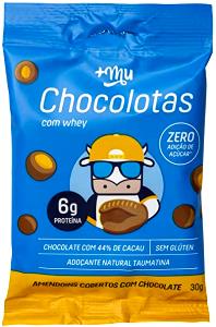 Quantas calorias em 1 pacote (30 g) Chocoball?