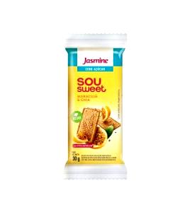 Quantas calorias em 1 pacote (30 g) Sou Sweet Maracujá e Chia?