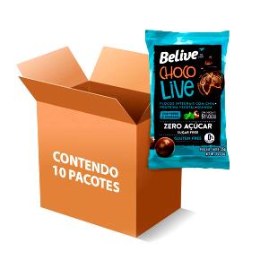 Quantas calorias em 1 pacote (35 g) Choco Live?