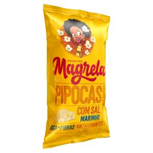 Quantas calorias em 1 pacote (35 g) Pipoca com Sal Marinho?