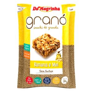 Quantas calorias em 1 pacote (35 g) Snack de Granola Banana e Mel?