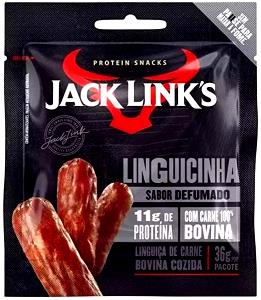 Quantas calorias em 1 pacote (36 g) Linguicinha?