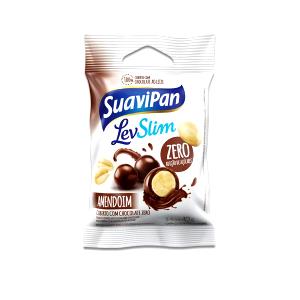 Quantas calorias em 1 pacote (40 g) Amendoim Coberto com Chocolate Zero?