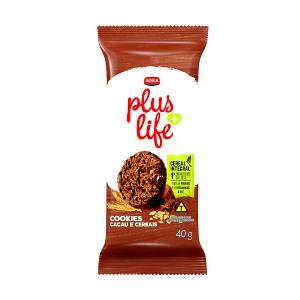 Quantas calorias em 1 pacote (40 g) Cookies Cacau e Cereais?