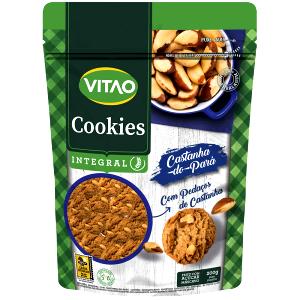 Quantas calorias em 1 pacote (40 g) Cookies Integrais Castanha Do Pará E Uva Passa?