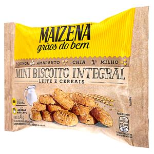 Quantas calorias em 1 pacote (40 g) Mini Biscoito Integral?