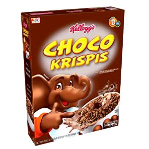 Quantas calorias em 1 pacote (40 g) New Choco Crispy?