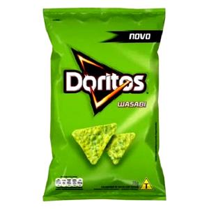 Quantas calorias em 1 pacote (48 g) Doritos Wasabi?