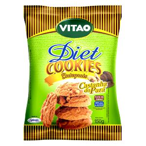Quantas calorias em 1 pacote (5 unidades) (30 g) Cookies Integrais Castanha do Pará e Coco?