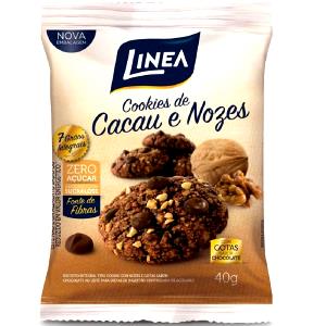 Quantas calorias em 1 pacote (5 unidades) (40 g) Cookie Cacau?
