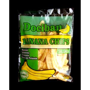 Quantas calorias em 1 pacote (50 g) Banana Chips Natural?